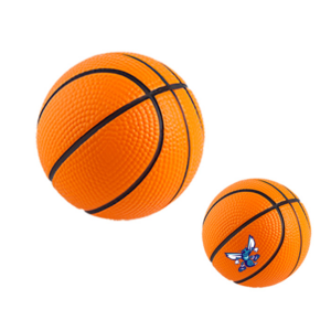 PU10, Figura de poliuretano en forma de balón de basquetbol.